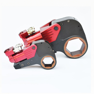 Aircraft material low profile hydraulic torque wrench